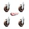 Service Caster Atosa 301990022 Caster Replacement Set - Atosa Range ATO-SCC-TSTTL20S414-GFNS-M1210-4 - alternate 2